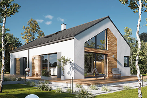 Dom prefabrykowany DH70-1